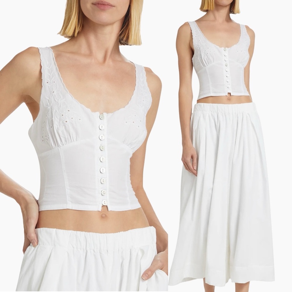 Free People White Maxi Dress